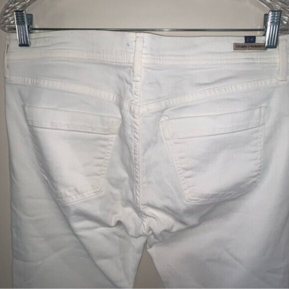 Citizens of Humanity Dani Cropped Straight Leg White 31 - Picture 6 of 9